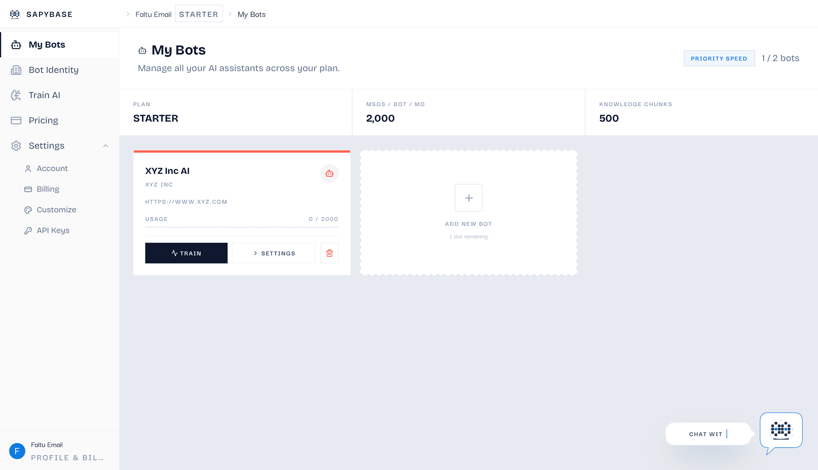 Agency Bot Manager